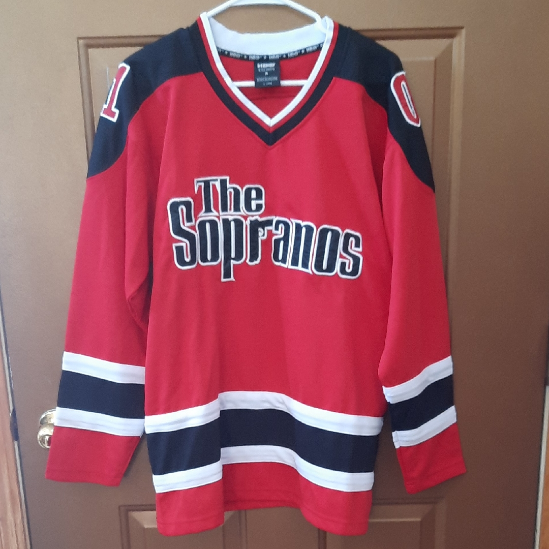 Red And Black The Sopranos Mens Jersey